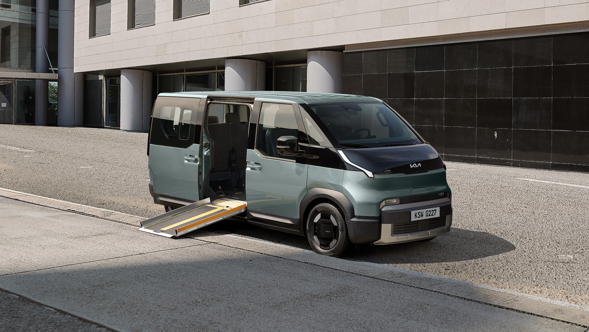 The Kia PV5 WAV