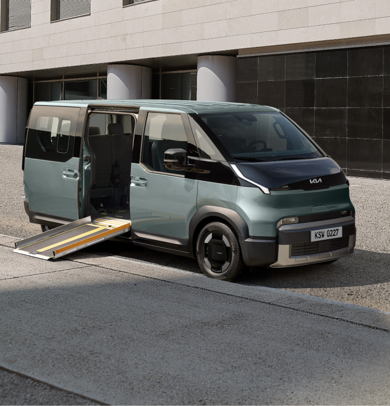 The Kia PV5 WAV